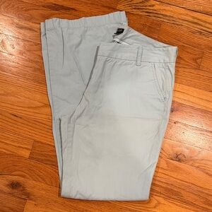 J. Crew Ice Blue Chino Pants